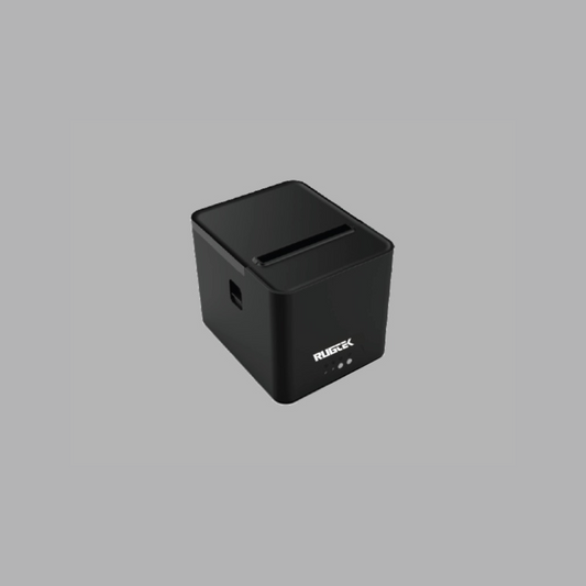 Rugtek RP82 Cube 3" Thermal Receipt Printer – USB, Bluetooth & Ethernet, 250mm/s, CR Port, 1 Year Onsite Warranty