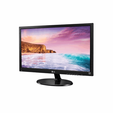 LG 20M39H – 19.5" HD Monitor, 1366x768, VGA/HDMI, HDMI Cable, Wall Mount, 3 Year Warranty - Side View