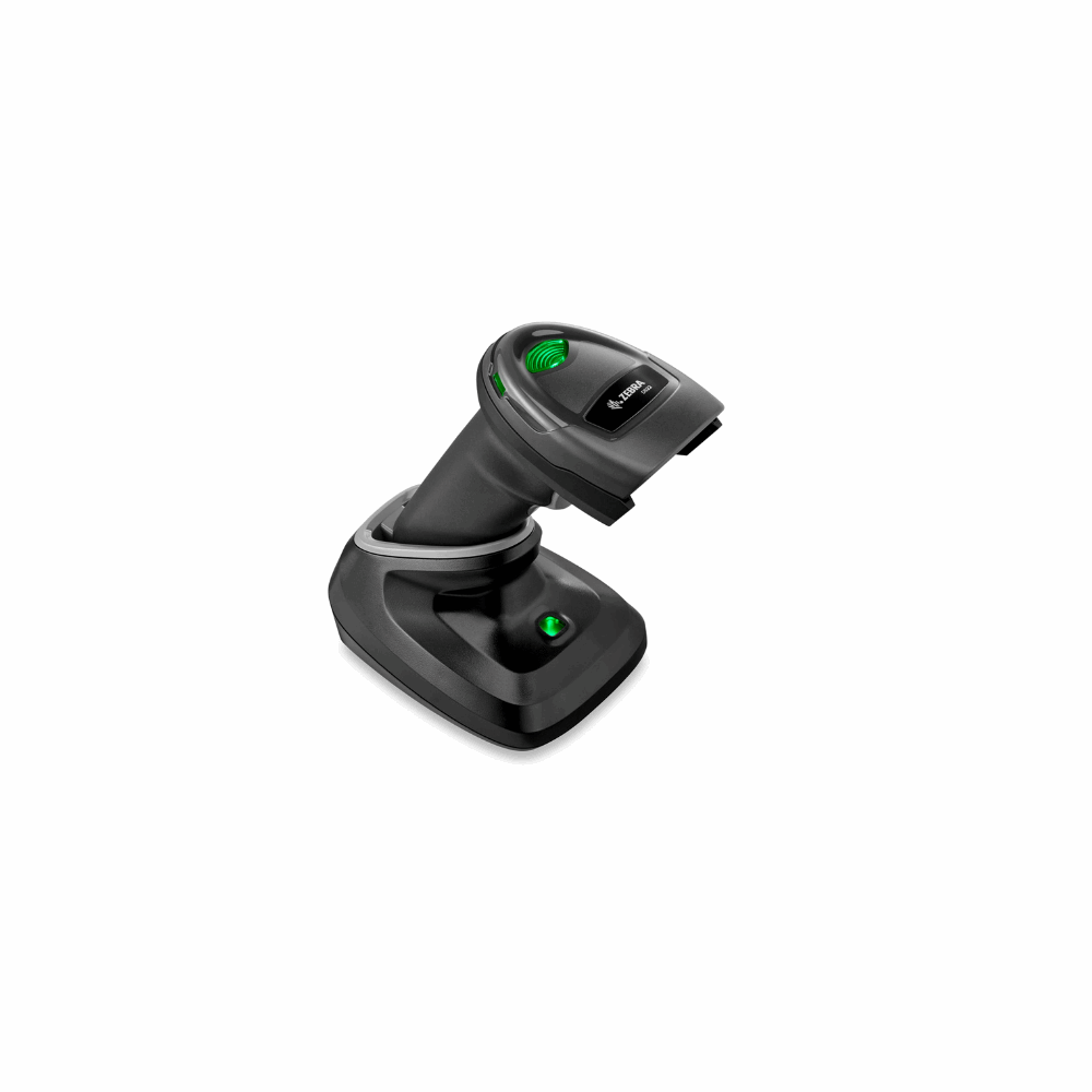 Honeywell DS2278-SR7U2100PRY – Wireless 2D Scanner, Black, Presentation Cradle USB Kit, 3 Years Warranty - Side View