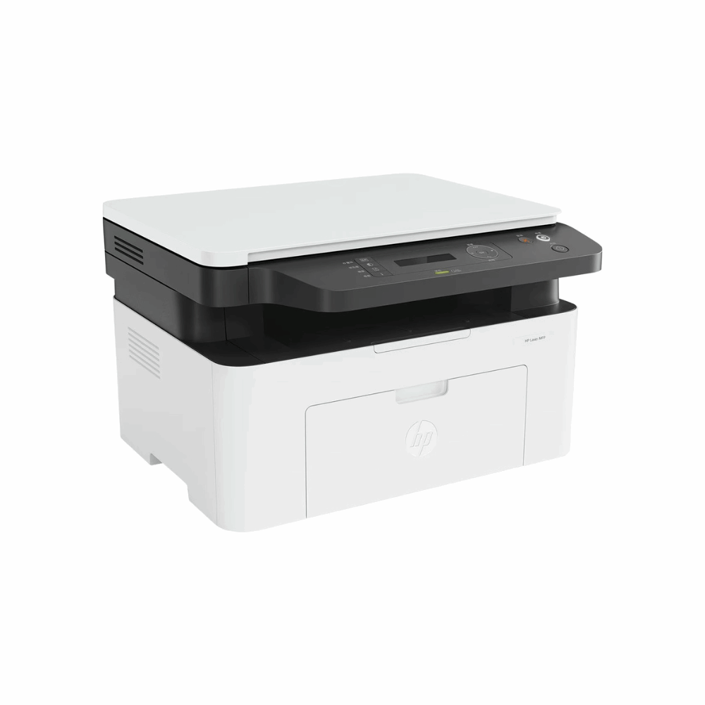HP Laser MFP 1188a (715A2A) – All-in-One Monochrome Laser Printer, Print/Scan/Copy, USB, 1 Year Warranty - Side View