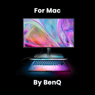 BenQ PD2705Q – 27" 2K QHD IPS, 100% sRGB & Rec.709, HDR10, HDMI/DP/USB-C, KVM Switch, 3 Year Onsite Warranty - Front View