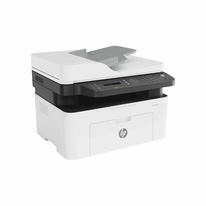 HP LaserJet Pro 4104dw (2Z632A) – Business Monochrome Laser Printer, Duplex Printing, Wi-Fi, Network, ADF with Duplex Scanning, 1 Year Warranty - Side View