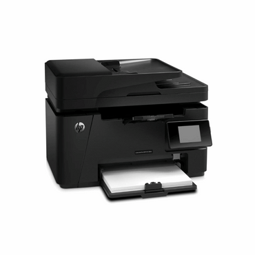 HP LaserJet Pro MFP M128fw (CZ186A) – All-in-One Monochrome Laser Printer with Fax, Wireless, ADF, Network, Legal Size Support, 3 Year Warranty - Side View