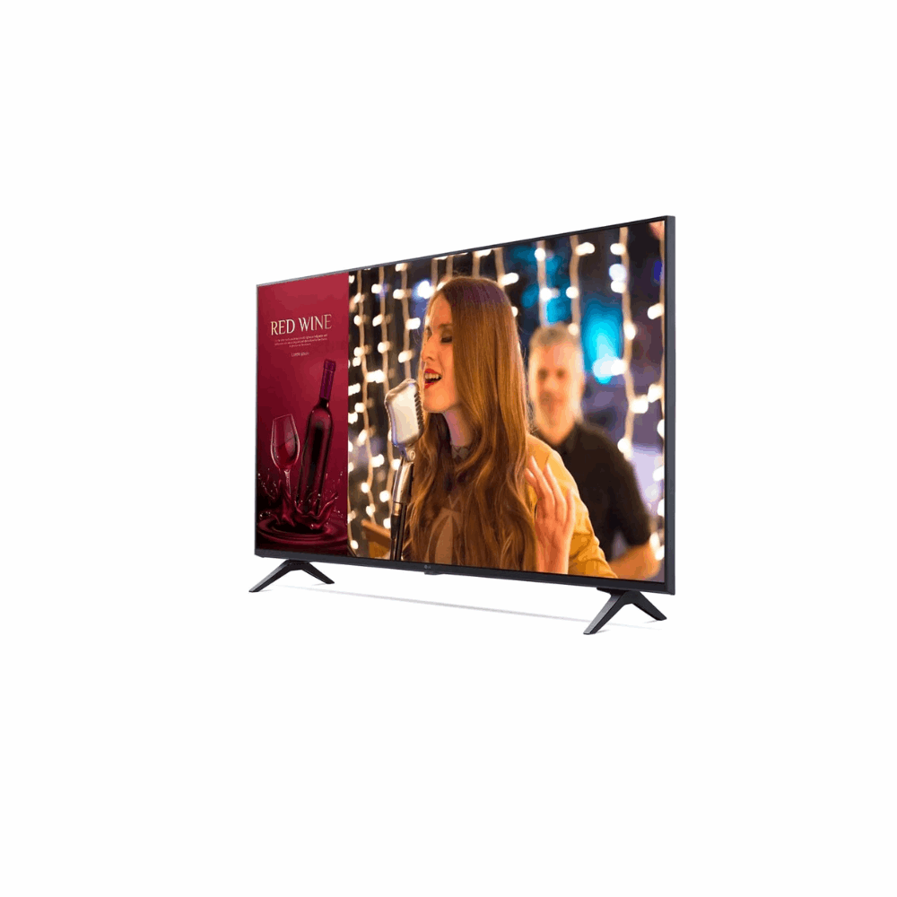 LG 65UR640S9TD – 65" UHD TV Signage, LED Display, 16/7 Operation, 3 Years Onsite Warranty - Side View