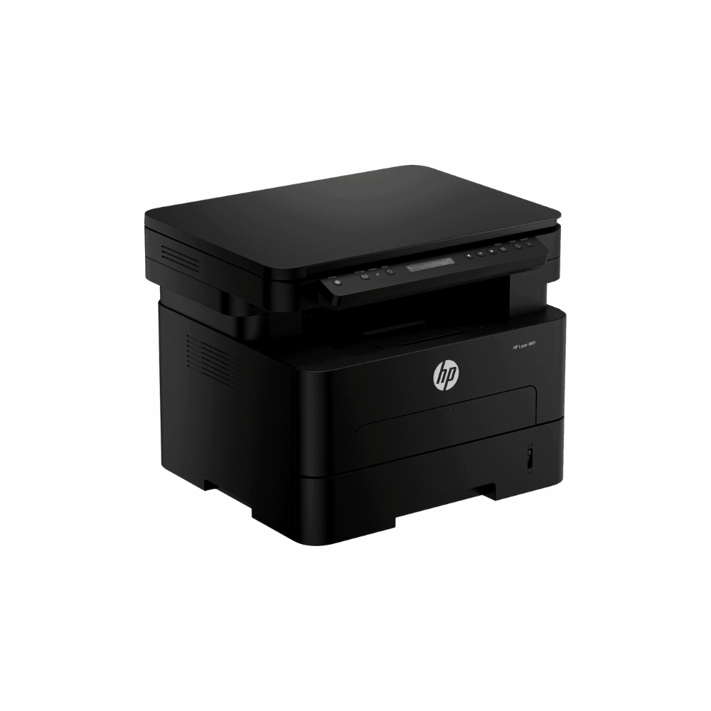 HP Laser MFP 323d (A58WGA) – All-in-One Monochrome Laser Printer, 30 PPM, Duplex, 30,000 Pages Duty Cycle, 1 Year Warranty - Side View