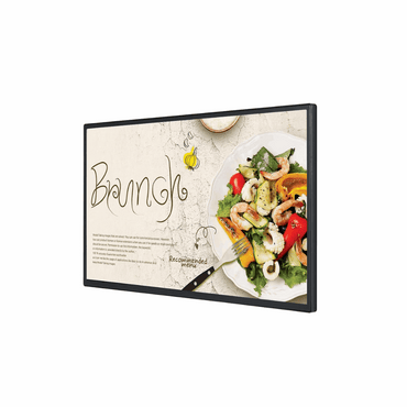 LG 32SM5J-B – 32" Full HD Standard Signage, 24/7 Usage, 3 Years Onsite Warranty - Side View