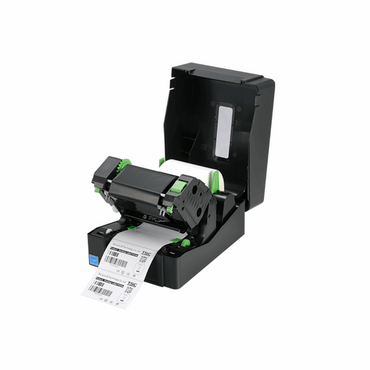 TSC TE 244 – Thermal Transfer Label Printer, 4", 203 dpi, 6ips, 16MB SDRAM, 8MB Flash, USB 2.0 - Open View