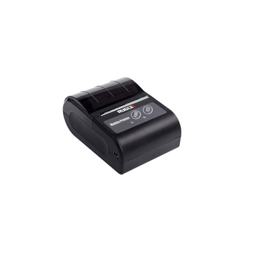 Rugtek BP02 Mobile Bluetooth Printer – 2" Print Width, 50-80mm/s, USB & BT, Barcode Support, 1500mAh Battery, Leather Pouch, 1 Year Warranty