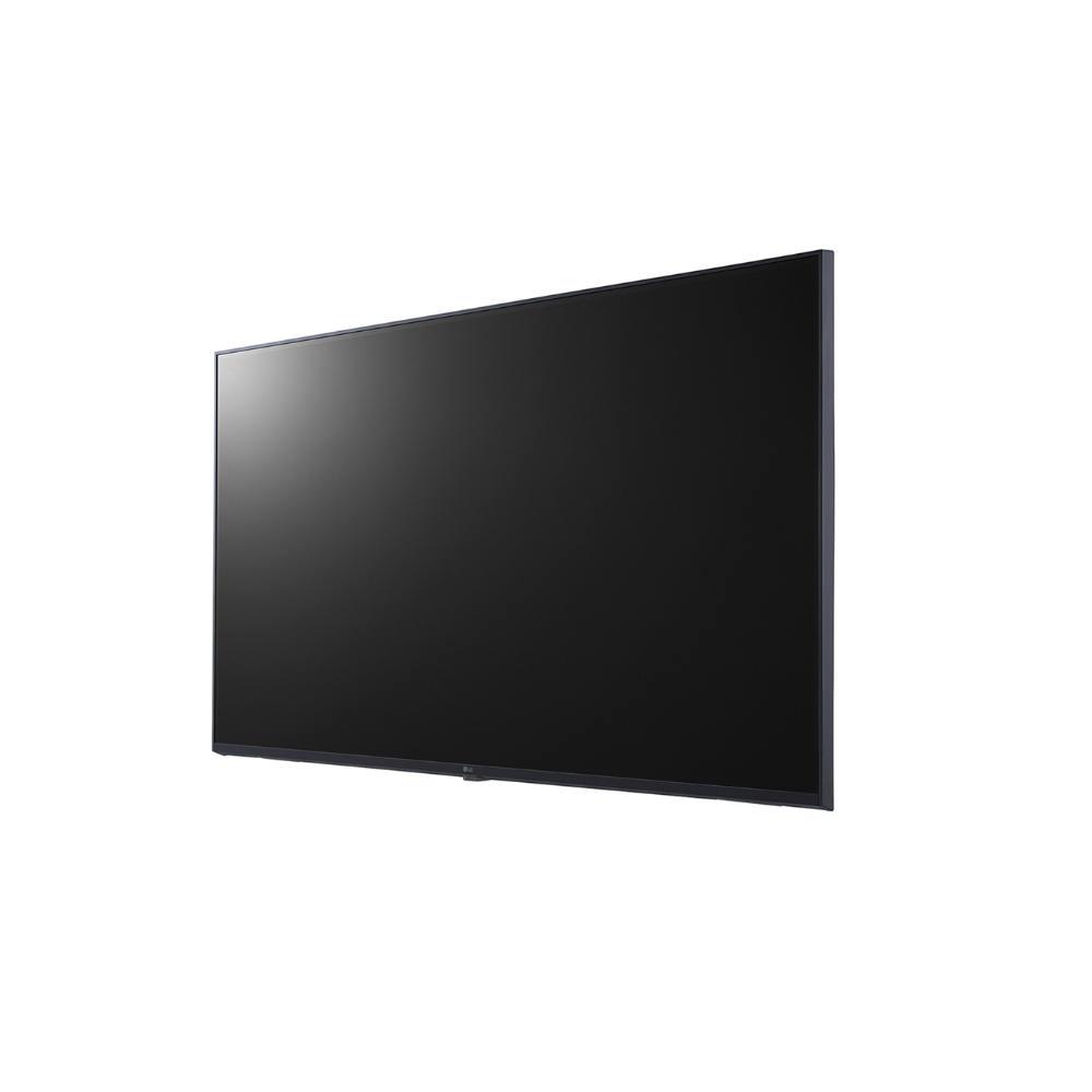 LG 55UM5N – 55" UHD Signage LFD Display, webOS Platform, Advanced Security, 24/7, 3 Years Onsite Warranty - Side View