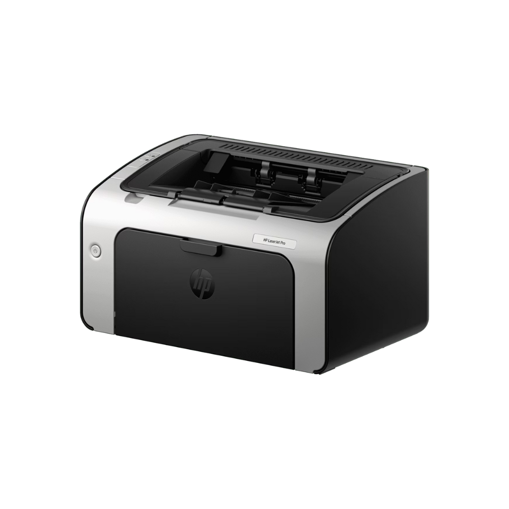 HP LaserJet P1108 Plus (53P41A) – Personal Monochrome Laser Printer, 88A Toner, Compact Design, USB, 1 Year Warranty - Side View