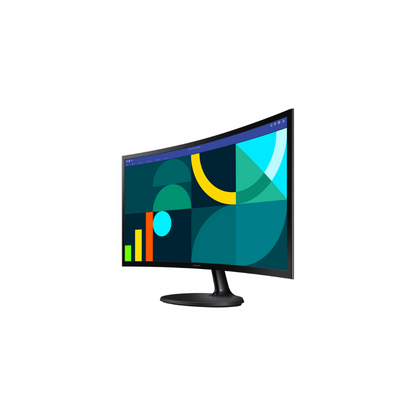 Samsung LS27D362GAWXXL (S3) – 27" FHD VA Curved 1800R, VGA & HDMI, 178° Viewing Angle, 100Hz, sRGB 95%, Border Design, Wall Mountable, 3 Year Warranty - Side View