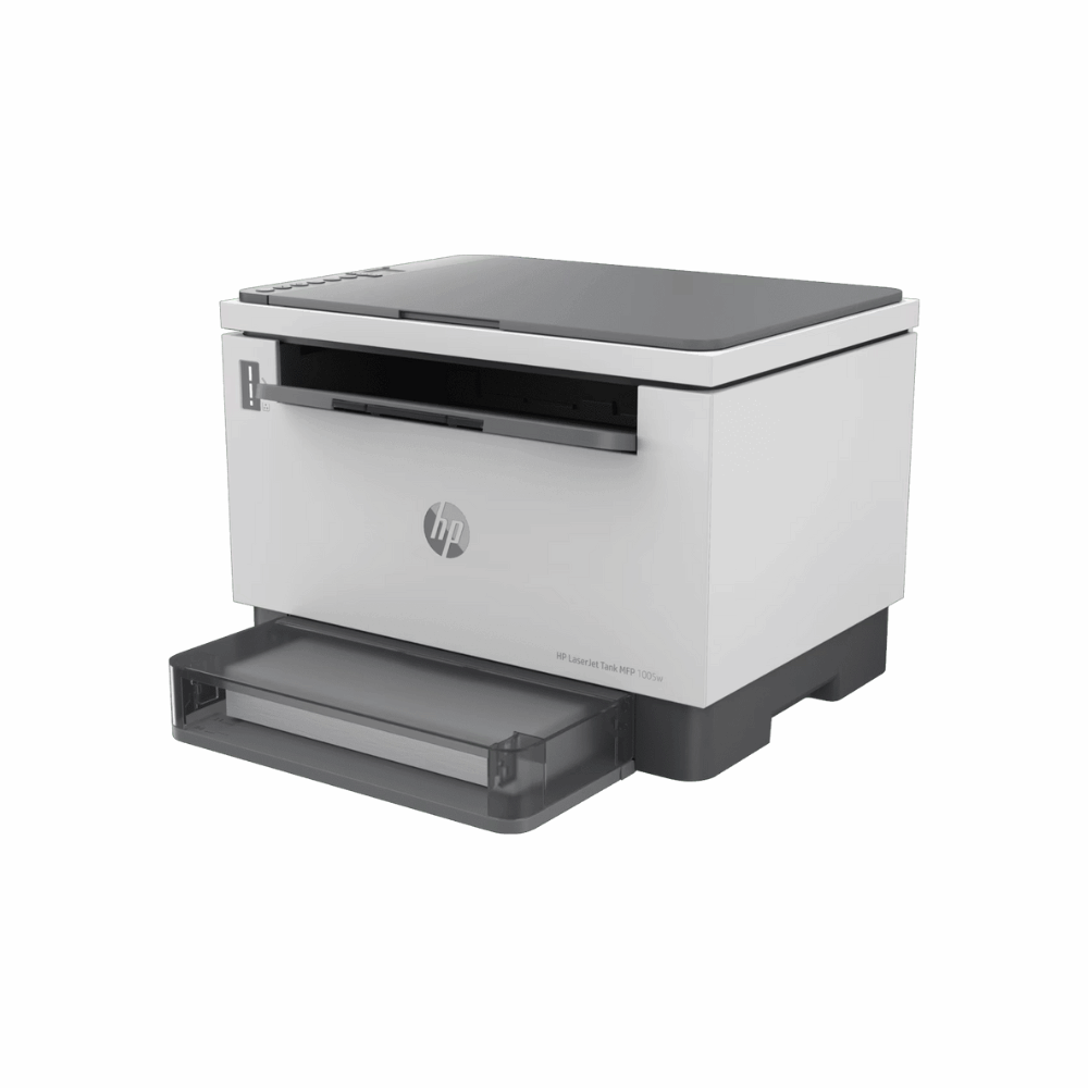 HP LaserJet Tank MFP 2606dn (381U0A) – All-in-One Monochrome Laser Printer with Duplex & Network, 158A Toner, Free Installation, 1 Year Warranty - Side View