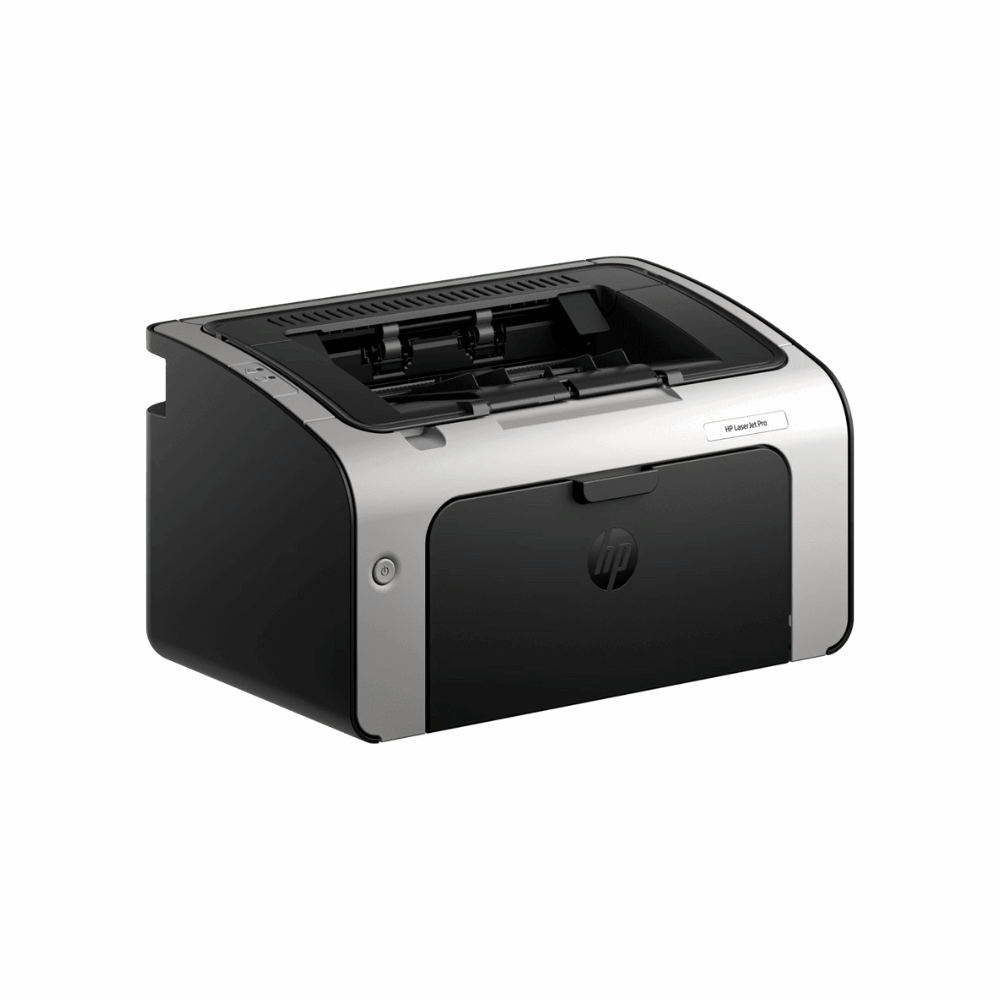 HP LaserJet P1108 Plus (53P41A) – Personal Monochrome Laser Printer, 88A Toner, Compact Design, USB, 1 Year Warranty - Side View