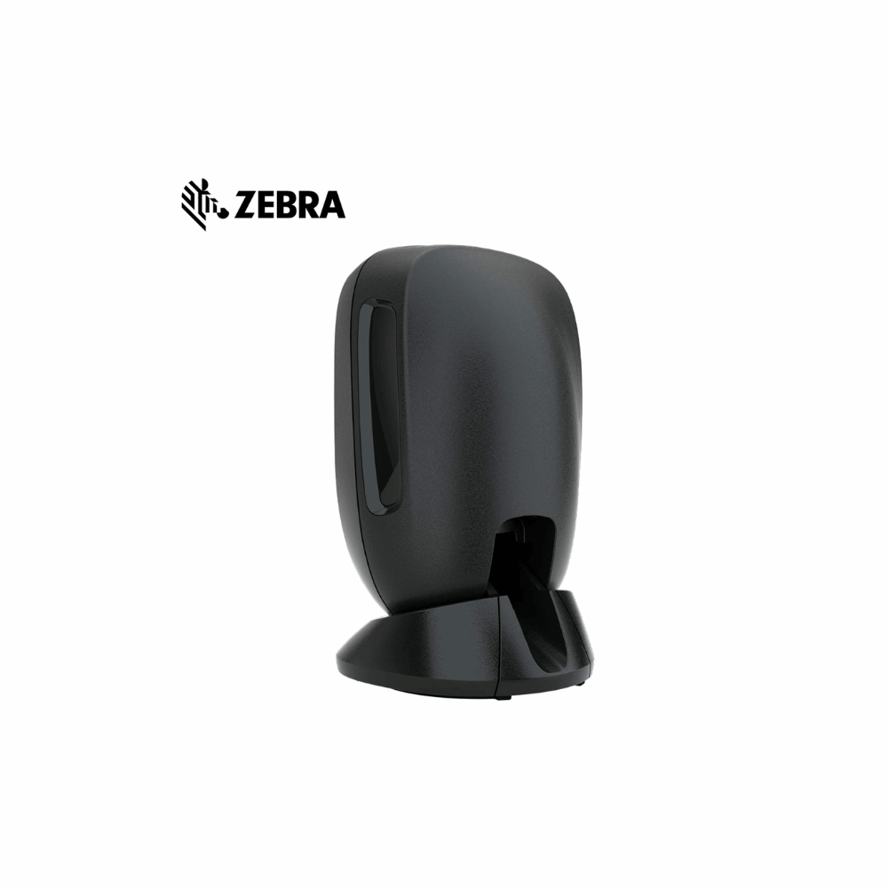 Zebra DS9308-SR4U2100AZY – 2D Tabletop Barcode Scanner, Black USB Kit, 3 Years Warranty - Back Side