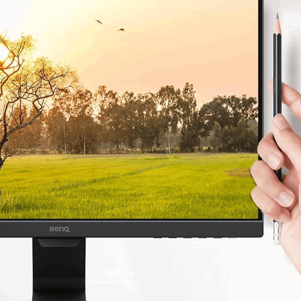 BenQ GW2283 – 21.5" FHD IPS Borderless, Dual HDMI/VGA, Speakers, Wall Mount, 3 Year Onsite Warranty - Front View