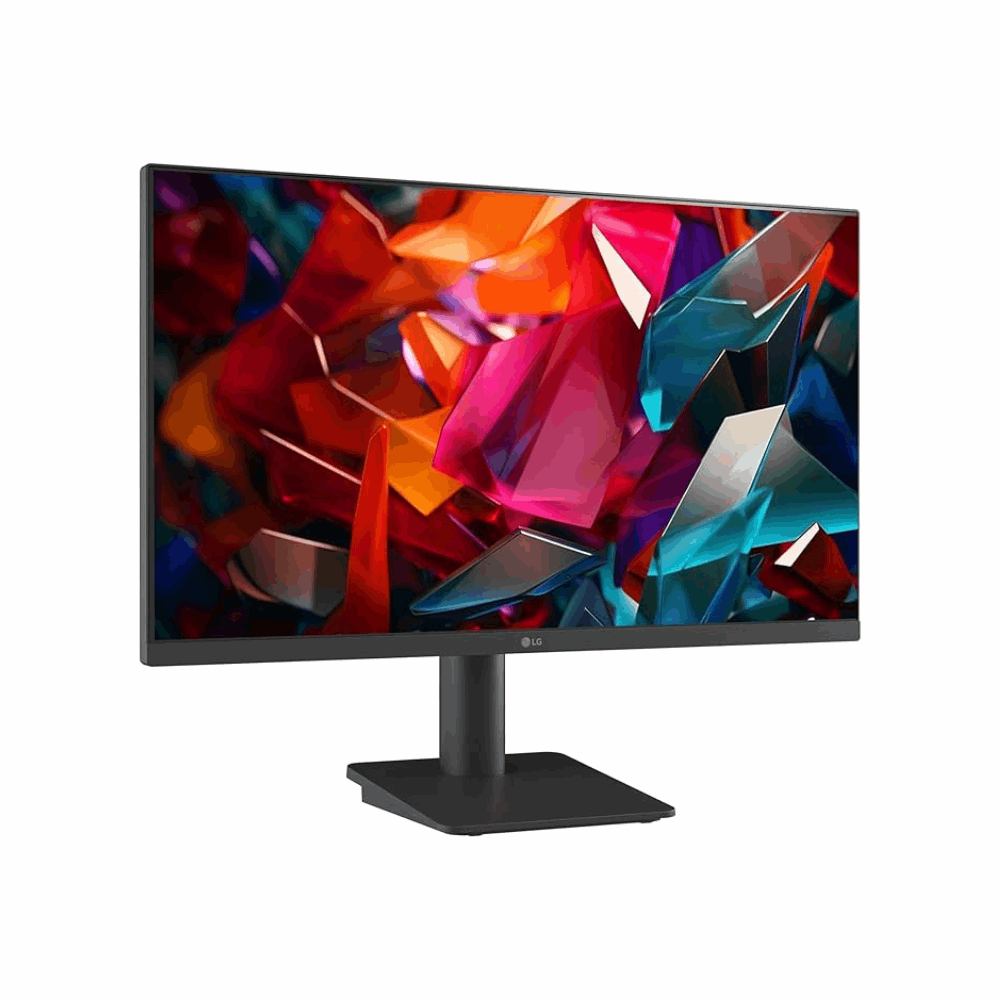 LG 24MS550 – 23.8" FHD IPS Borderless Monitor, 100Hz, 5ms, Height Adjustable, Built-in Speakers, VGA/HDMI, HDMI Cable, Wall Mount, 3 Year Warranty - Side View