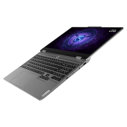 Lenovo LOQ Gaming Laptop 83GS00PJIN – Intel Core i5-12450HX, RTX 3050 6GB, 16GB RAM, 512GB SSD, 15.6" FHD 144Hz, Windows 11, Luna Grey - side view