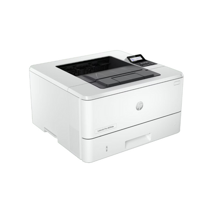 HP LaserJet Pro 4004dw (2Z615A) – Business Monochrome Laser Printer, 40 PPM, Duplex, Network & Wi-Fi, 3 Year Warranty - Side View