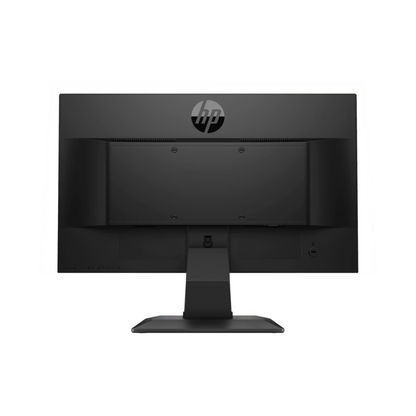 HP P204V 5RD66AA – 19.5" HD Monitor, 1600x900, VGA/HDMI, Tilt Adjustment, 3 Year Warranty - Back View