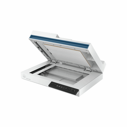 HP ScanJet Pro 2600 f1 (20G05A) – Flatbed Document Scanner, 25 PPM / 50 IPM, Duplex, 60-Sheet ADF, 1,500 Pages Daily Duty Cycle, 1 Year Warranty - Open View