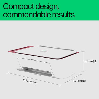 HP DeskJet Ink Advantage Ultra 4929 (60K34B) – All-in-One Printer with Wi-Fi, Copy, Scan, Print, High Yield Ink - Side View