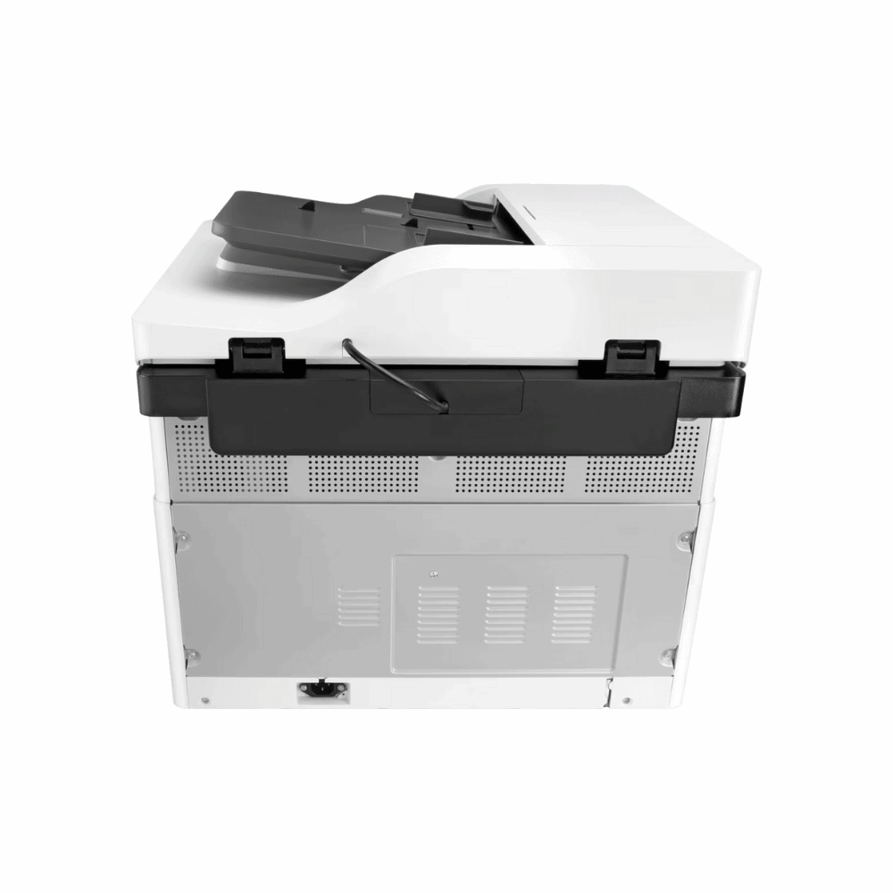 HP Laser MFP M438nda (8AF45A) – A3 Monochrome Copier All-in-One Printer with Network, Duplex & ADF, 1 Year Warranty - Back View