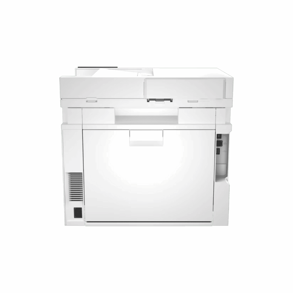 HP Color LaserJet Pro MFP 4303dw (5HH65A) – All-in-One Color Laser Printer, 33 PPM, Duplex, Dual Band Wi-Fi, Network, ADF, 3 Year Warranty - Back View