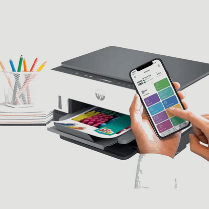 HP Smart Tank 670 (6UU48A) – Wireless All-in-One Ink Tank Printer, Duplex, 6,000 Pages Black & 8,000 Pages Color Yield, 1 Year Warranty - Phone Setup View