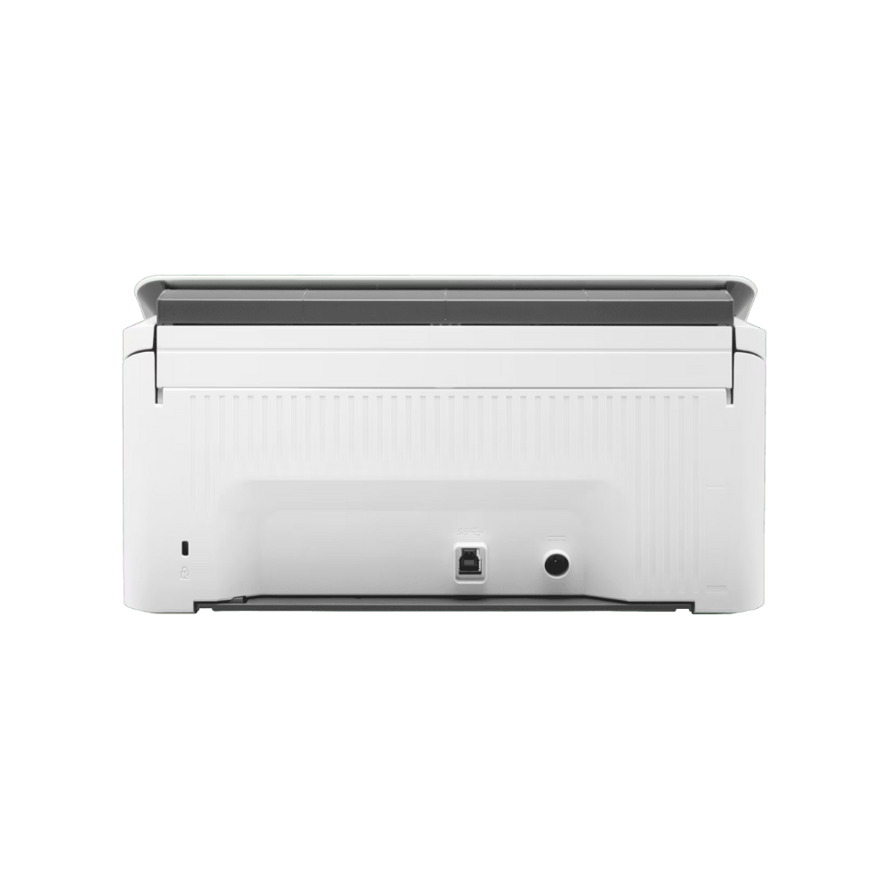HP ScanJet Pro 2000 S2 (6FW06A) – Sheet Feed Document Scanner, 35 PPM, Duplex Scanning, 3,500 Pages/Day Duty Cycle, 1 Year Warranty - Back View
