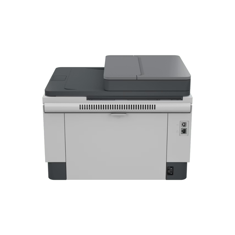 HP LaserJet Tank MFP 2606sdw (381U2A) – All-in-One Monochrome Laser Printer, Duplex, Network & Wi-Fi, ADF, 158A Toner, Free Installation, 1 Year Warranty - Back View