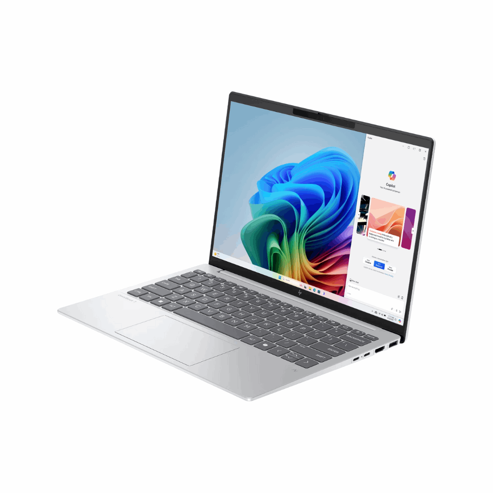 HP OmniBook 7 Aero AMD Ryzen AI 7 350 13-bg1456AU Laptop – 13.3" WQXGA IPS, 16GB LPDDR5X, 512GB SSD, Radeon 860M, Win 11 Copilot+, MS Office 2024, Backlit KB, 5MP IR Camera, Glacier Silver