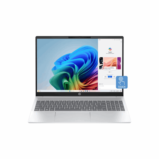 HP OmniBook 5 AMD Ryzen AI 7 350 16-ag1048AU Laptop – 16" 2K IPS, 16GB LPDDR5X, 512GB SSD, Radeon 860M, Win 11 Copilot+, MS Office 2024, Backlit KB, IR Camera, Glacier Silver