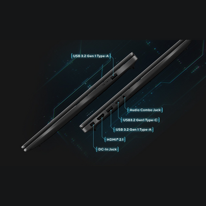 ASUS Gaming V16 V3607VU-RP275WS – Core 7, RTX 4050 6GB, 16GB DDR5, 512GB SSD, 16″ WUXGA 144Hz, Win11 + Office, Black