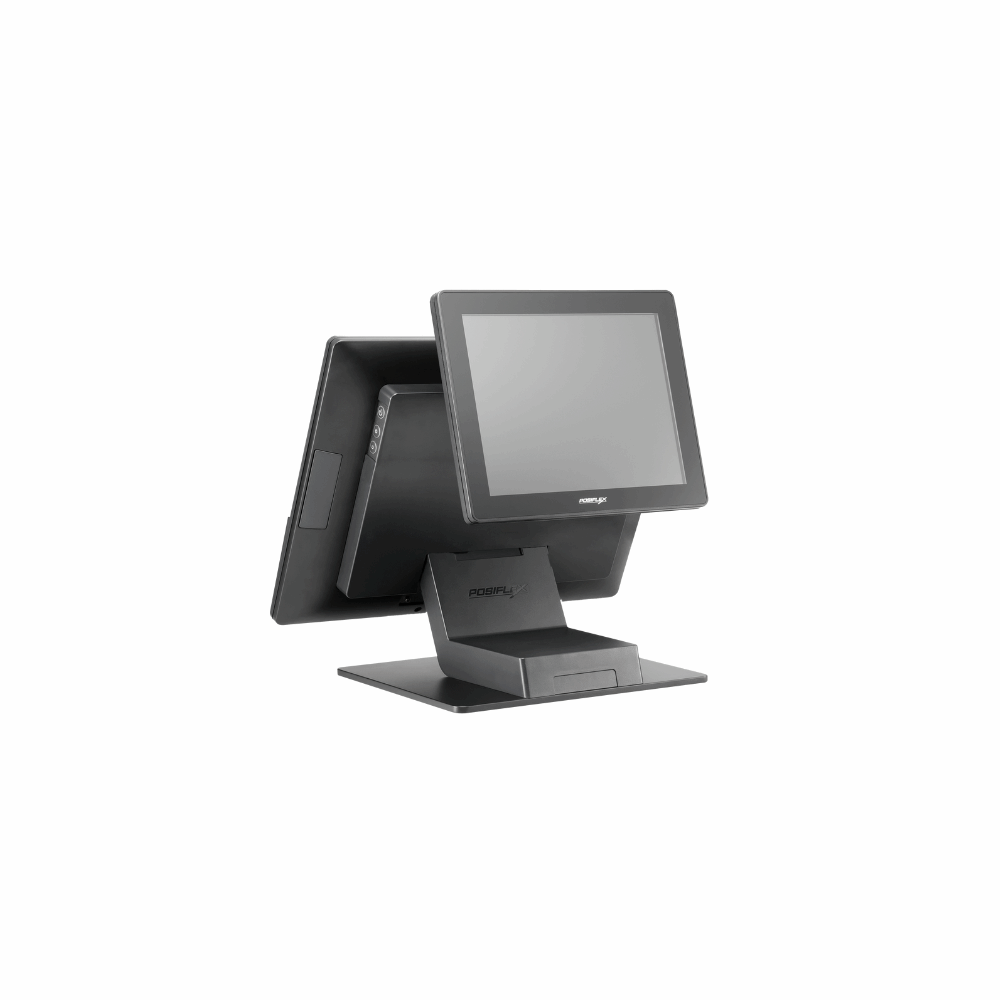 Posiflex RT-6015 G2 – Intel i5, 15" Touch POS, 8GB RAM, 256GB SSD, No OS, 3 Years Onsite Warranty - Side View