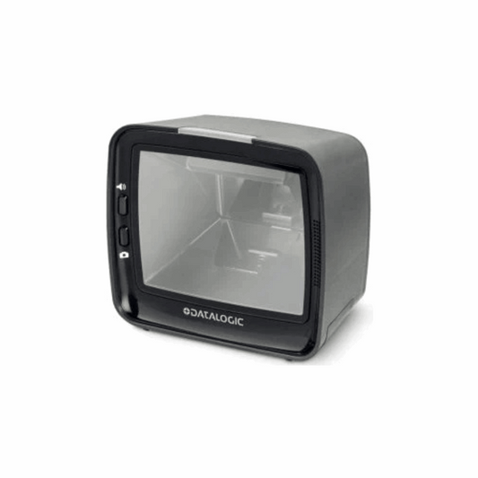 Datalogic Magellan M3410 – 2D Table Top Omni-Directional Barcode Scanner, Vertical High-Performance Imaging, USB Interface, 1 Year Warranty - Front View