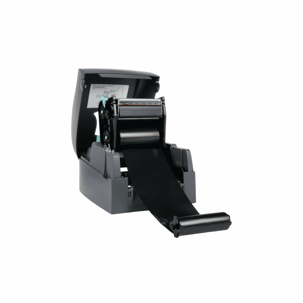 Godex G500 UES – 4" Desktop Thermal Transfer/Direct Thermal Printer, 203 dpi, 5 IPS, USB, Serial & Ethernet, India - Open View
