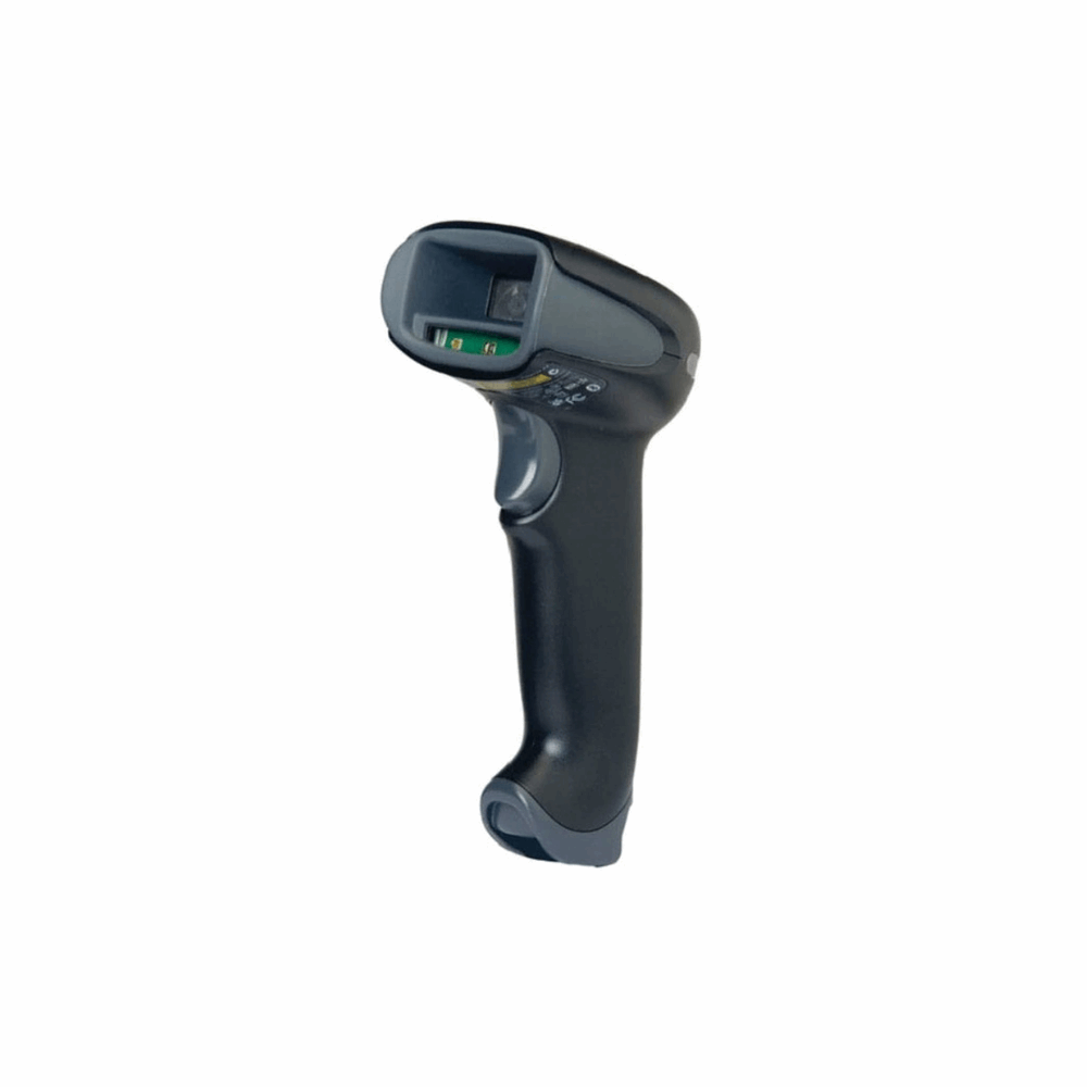 Honeywell Xenon XP 1950GSR-2USB-I – 2D Wired Barcode Scanner, USB Kit, 1D/2D Standard Range, Black, 5 Years Warranty - Front View
