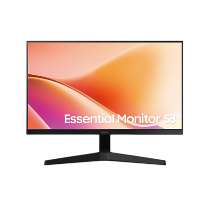 Samsung 24-Inch FHD VA Monitor (LS24F330EAWXXL) – 100Hz, HDMI, VGA, 3-Sided Borderless, 3 Year Warranty - front view