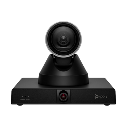 Poly Studio E60 Smart Mechanical PTZ 4K Conference Camera (9W1A6AA) – 12x Optical Zoom, USB, Presenter Tracking -front view