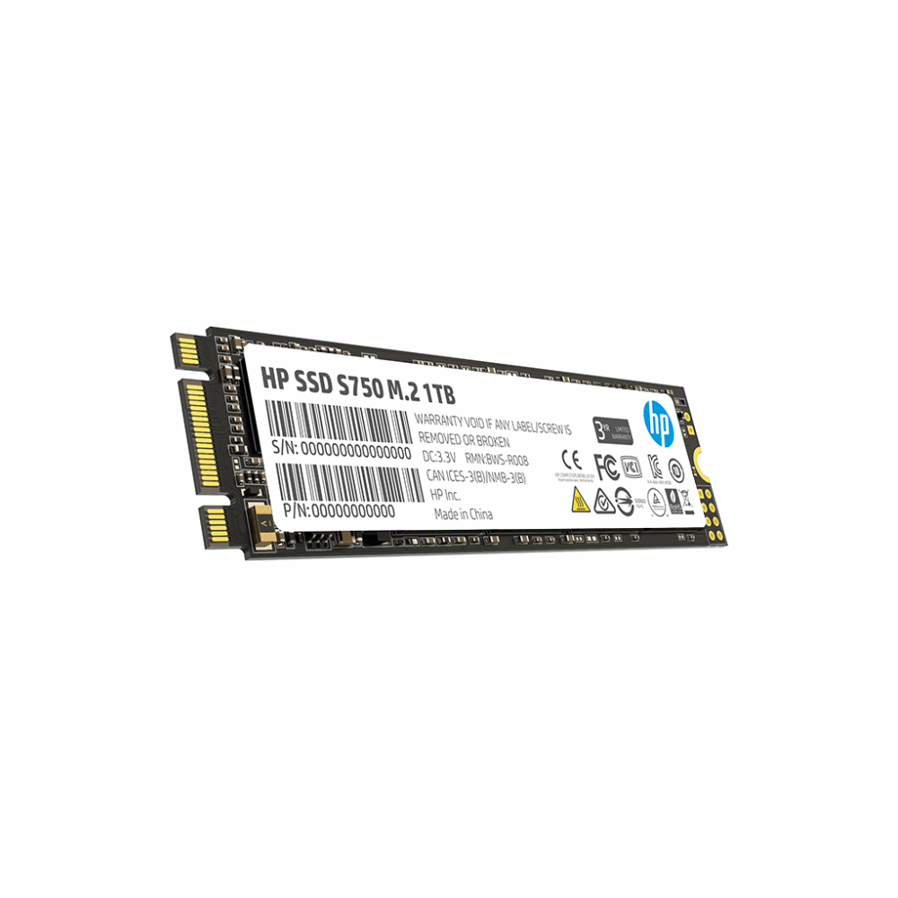 HP S750 3D NAND M.2 512GB SATA SSD (6C9P6AA)