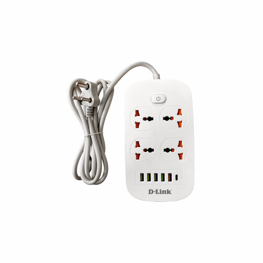 Dlink DPA-F451 5USB+1PD Power Strip Socket