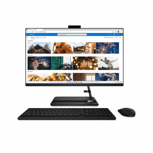 Lenovo IdeaCentre AIO 3 27ALC6 – AMD Ryzen 7 7730U, 16GB DDR4, 1TB PCIe 4.0 NVMe SSD, Integrated Radeon Graphics, Windows 11 Home, 1-Year Onsite Warranty