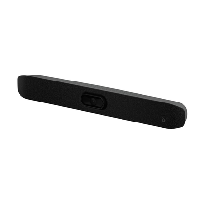 Poly Studio V12 USB Video Bar (A9DD8AA) – 4K UHD Camera, 120° FOV, AI NoiseBlockAI - side view