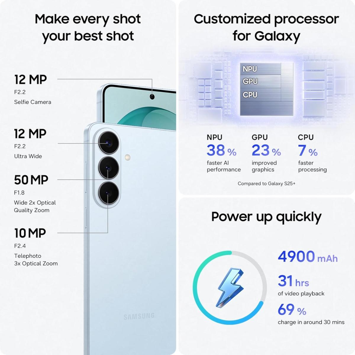 Samsung S 26 Plus SmartPhone - Smartphone Dealer in chennai, Supreme Computers