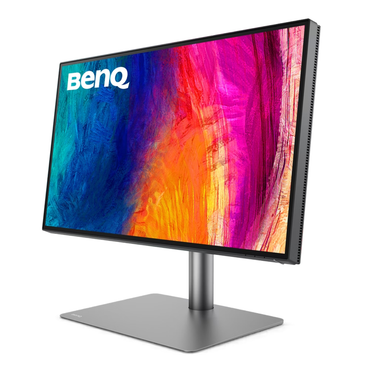 BenQ Creative Pro PD3225U 32” 4K IPS Black Professional Designer Monitor – 98% P3, Thunderbolt 4, 85W USB-C - side view