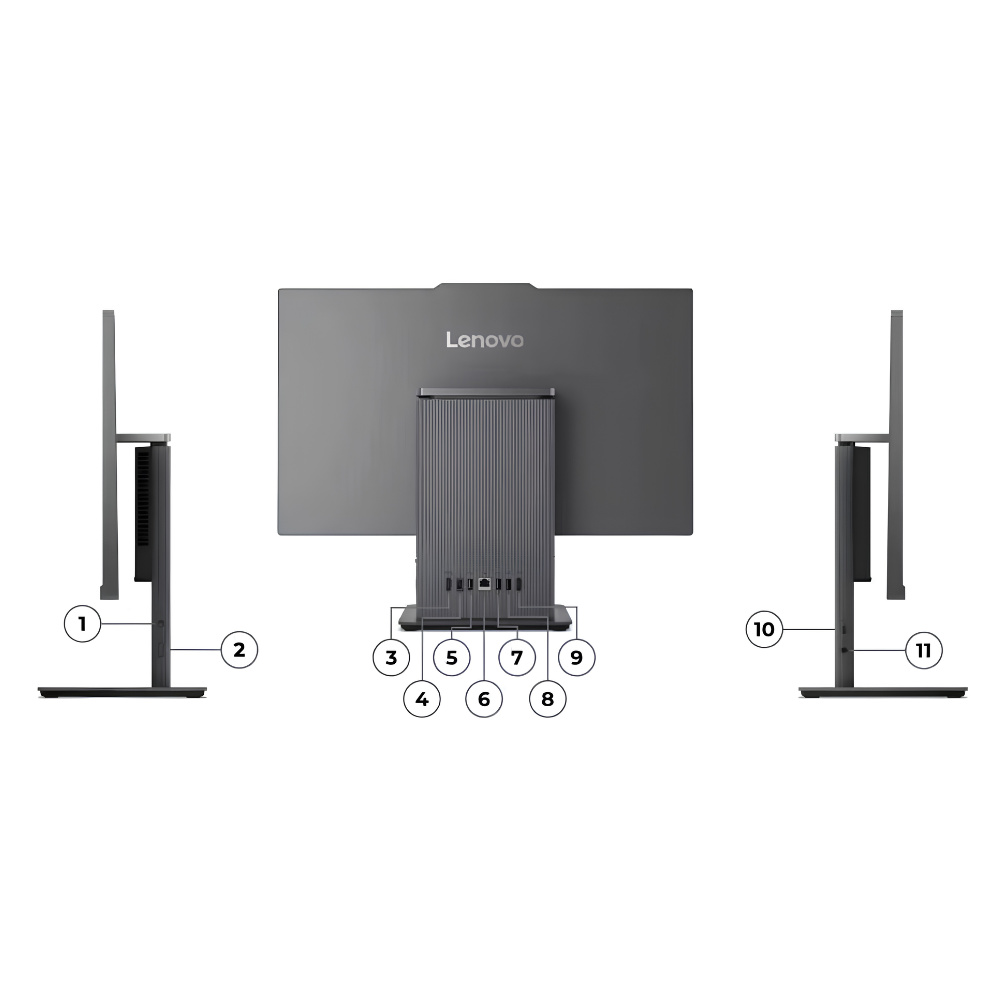 Lenovo IdeaCentre AIO 24IRH9 (F0HN00VEIN) – Intel Core i5-13420H, 24GB DDR5, 512GB SSD, 23.8" FHD All-in-One PC, Windows 11 Home, 1 Year Onsite Warranty - Lenovo dealer in chennai