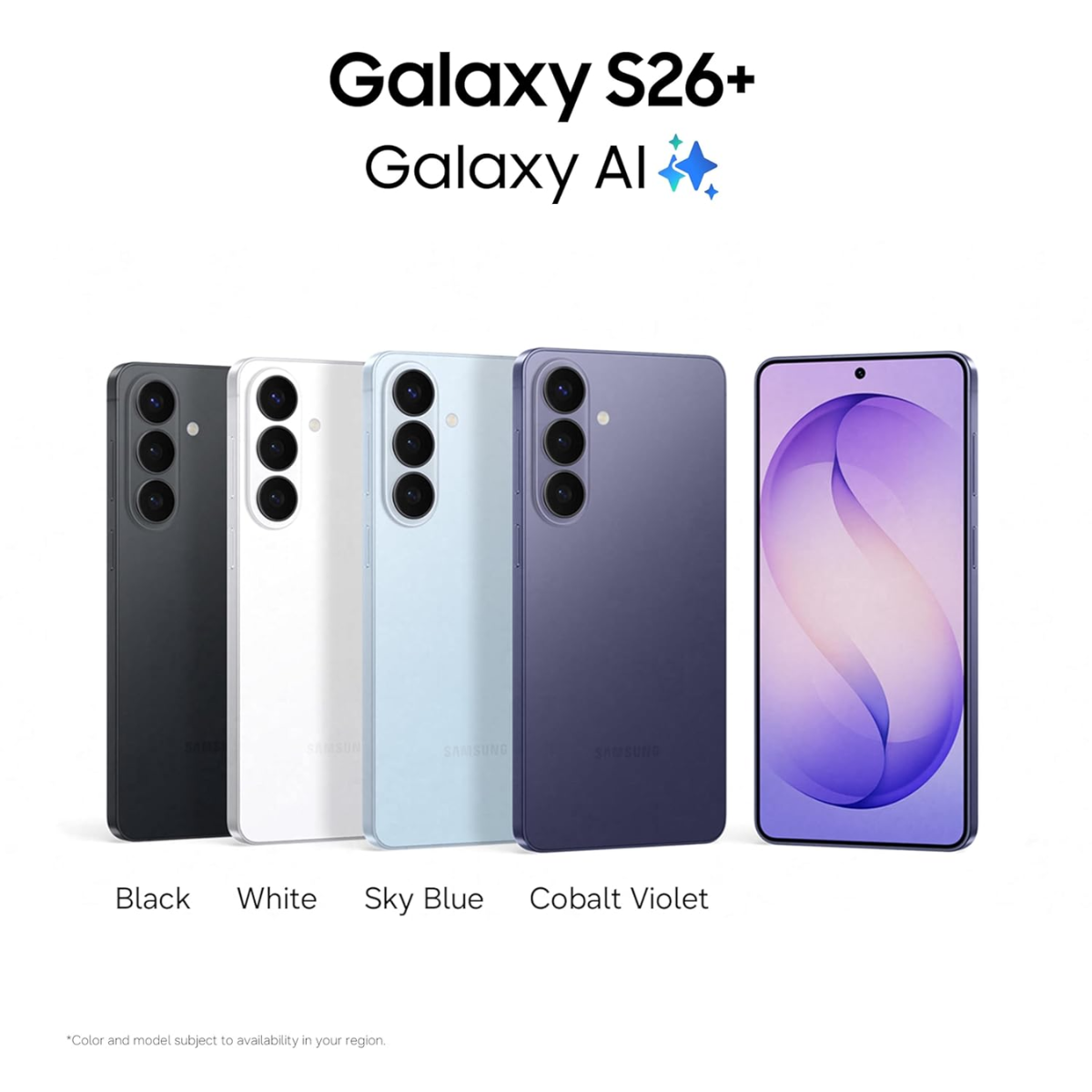 Samsung S 26 Plus SmartPhone - Smartphone Dealer in chennai, Supreme Computers