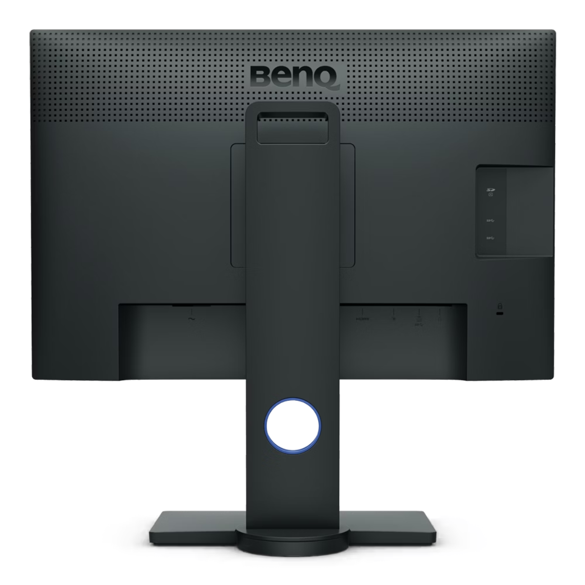 BenQ SW240 24.1” AdobeRGB Professional Photographer Monitor – IPS, 99% Adobe RGB, Hardware Calibration - back view