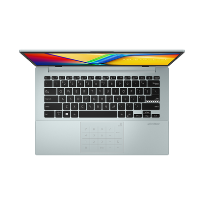 ASUS Vivobook 14 E1404FA-EB1236WS Laptop | AMD Ryzen 3 30, 8GB RAM, 512GB SSD, 14-inch FHD Display, Grey Green, Windows 11 Home + Office Home 2024