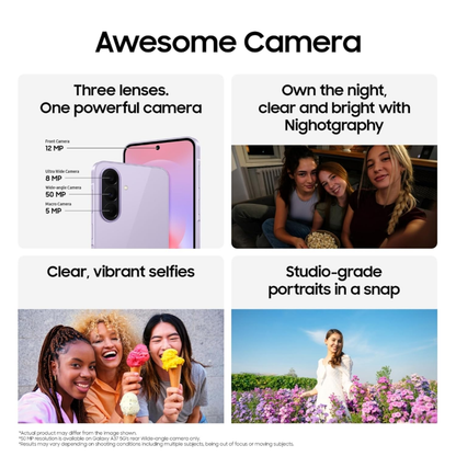 Samsung Galaxy A37 5G – Agentic AI, 50MP Triple Camera, 2-Day Battery, IP68, 6 OS Upgrades